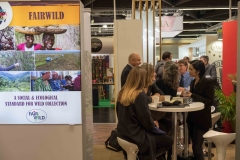 Organic Africa Pavilion, in 2018 at BioFach
