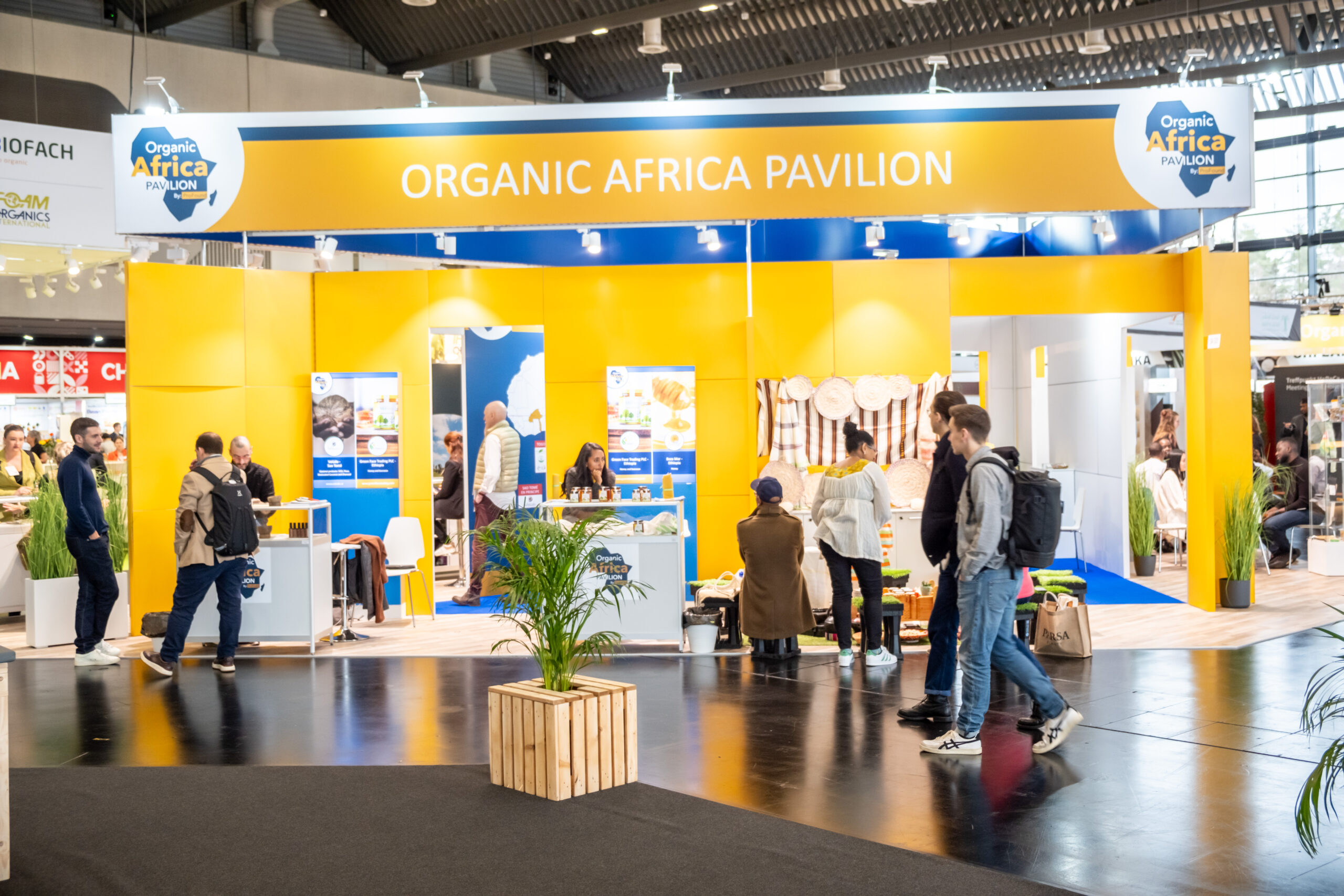 The Organic Africa Pavilion & BioTrade Asia Pavilion